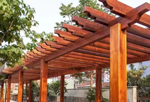 防腐木廊架每平米的造價(jià)是多少錢(qián)?