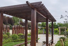 防腐木廊架能用幾年，木質(zhì)葡萄架花架使用年限