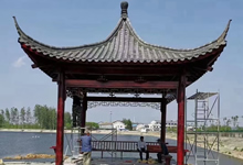 防腐木涼亭是怎么生產(chǎn)制作出來的