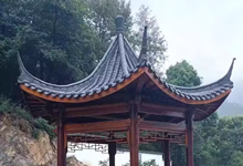 防腐木涼亭定做多少錢，仿古涼亭制作廠家